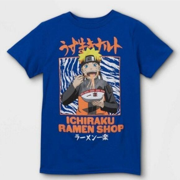 Naruto Ichiraku Ramen Shop Short Sleeve Shirt - Picture 1 of 2